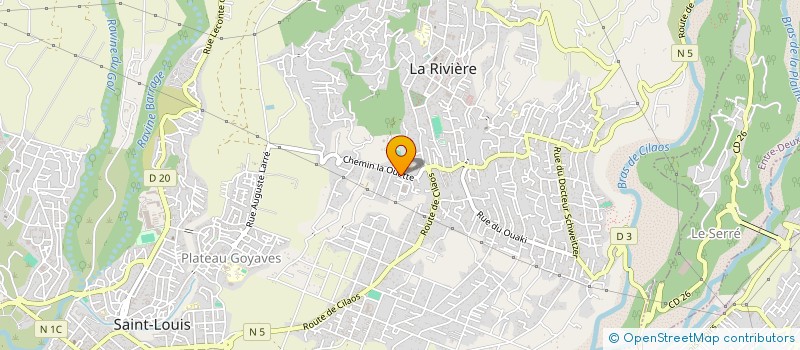 localisation de l'entreprise MONSIEUR GERARD GOA  LE TAMPON