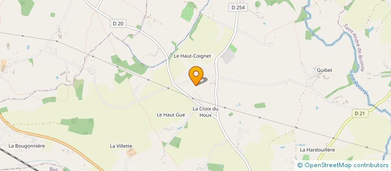 localisation de l'entreprise MONSIEUR GERARD GOBE à BRIOUZE