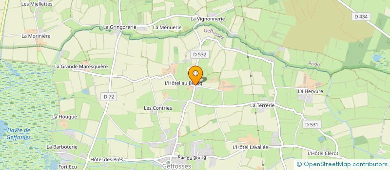 localisation de l'entreprise MONSIEUR GERARD GODEFROY  GEFFOSSES