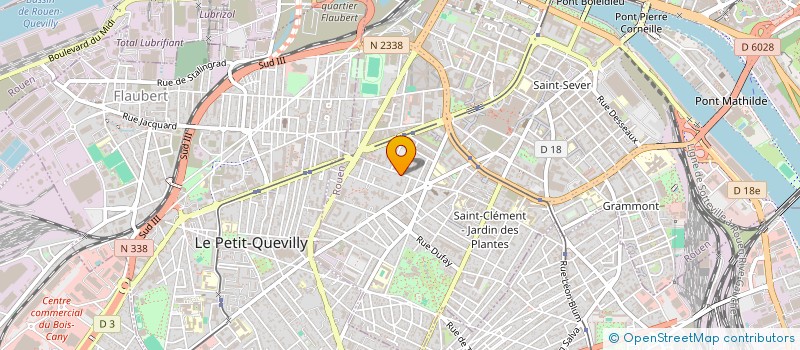 localisation de l'entreprise MONSIEUR GERARD GODET  ROUEN