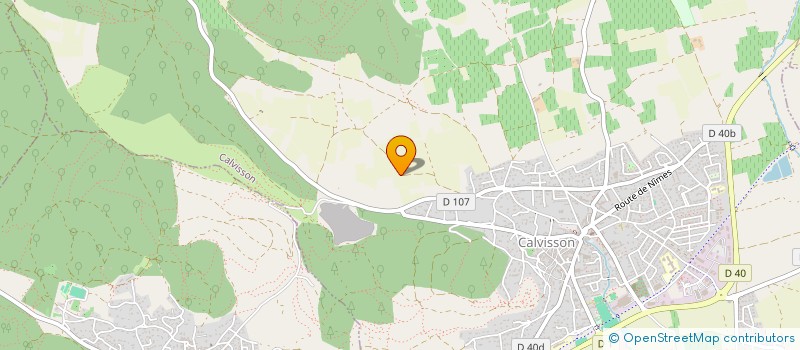 localisation de l'entreprise MONSIEUR GERARD GORY  CALVISSON