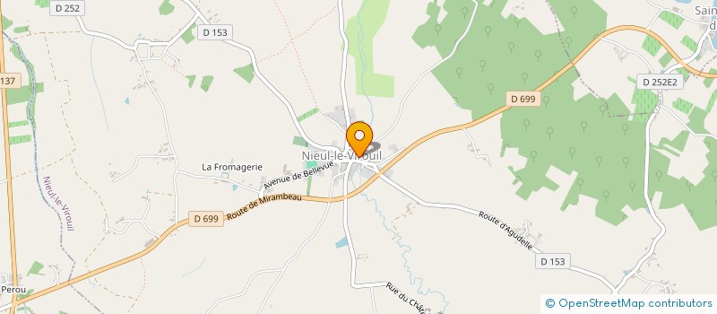 localisation de l'entreprise MONSIEUR GERARD GOUIN  NIEUL-LE-VIROUIL