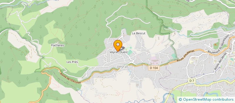 localisation de l'entreprise MONSIEUR GERARD GOUNON à VEYRAS