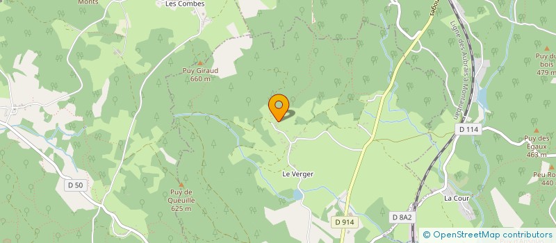 localisation de l'entreprise MONSIEUR GERARD GOURBIERE à LA JONCHERE-SAINT-MAURICE