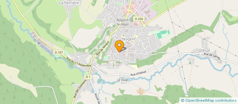 localisation de l'entreprise MONSIEUR GERARD GOURLIN à NOGENT