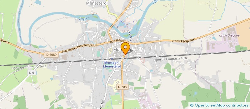 localisation de l'entreprise MONSIEUR GERARD GOUSSEAU à MONTPON-MENESTEROL