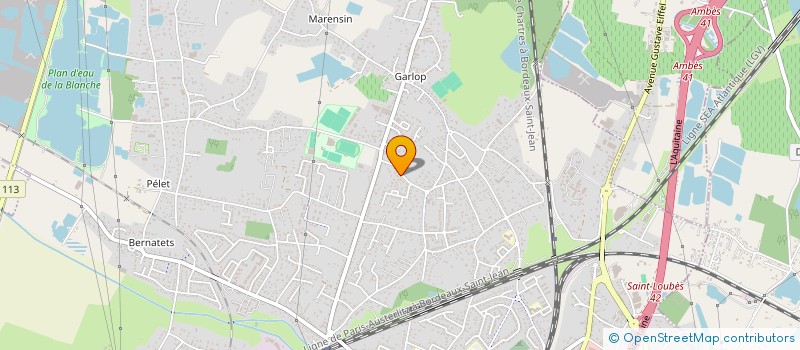 localisation de l'entreprise MONSIEUR GERARD GOYHENX  AMBARES-ET-LAGRAVE