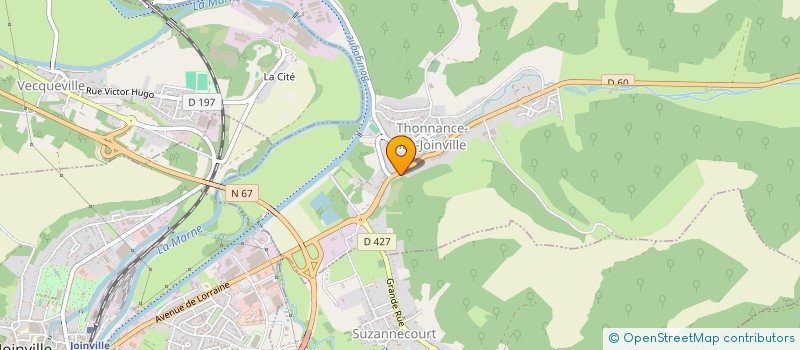 localisation de l'entreprise MONSIEUR GERARD GRANADOS à THONNANCE-LES-JOINVILLE