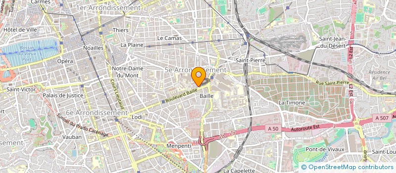 localisation de l'entreprise MONSIEUR GERARD GRECO  MARSEILLE