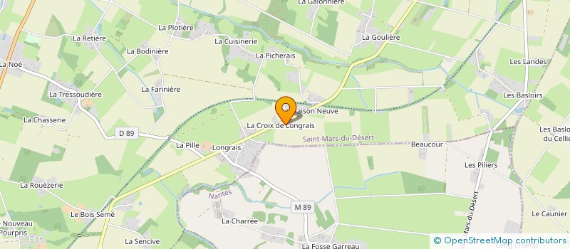 localisation de l'entreprise MONSIEUR GERARD GREGOIRE à SAINT-MARS-DU-DESERT