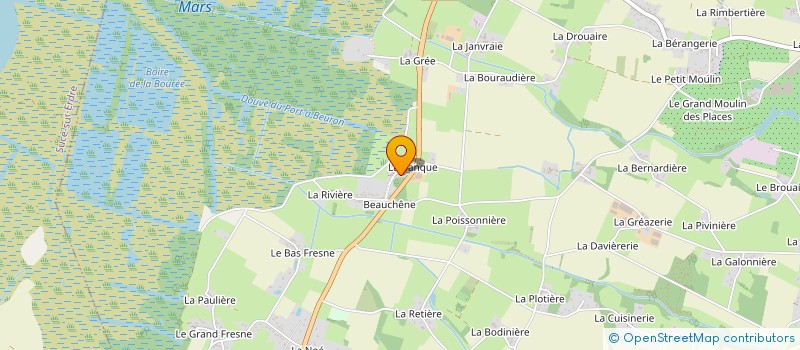 localisation de l'entreprise MONSIEUR GERARD GREGOIRE  SAINT-MARS-DU-DESERT