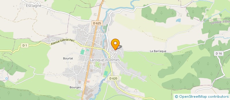 localisation de l'entreprise MONSIEUR GERARD GREGORI à LAROQUE D'OLMES