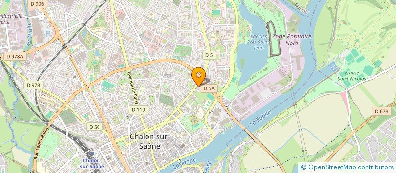 localisation de l'entreprise MONSIEUR GERARD GRENERON  CHALON-SUR-SAONE