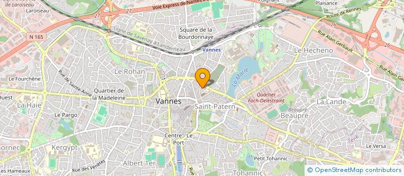 localisation de l'entreprise MONSIEUR GERARD GRILLET à VANNES