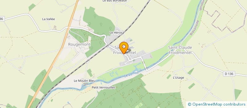 localisation de l'entreprise MONSIEUR GERARD GRILLON  BEAUCE LA ROMAINE