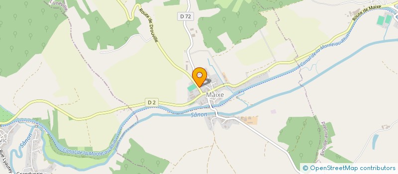 localisation de l'entreprise MONSIEUR GERARD GRIMON  MAIXE