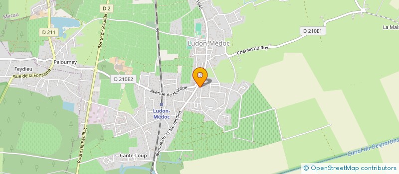 localisation de l'entreprise MONSIEUR GERARD GRIN  DAMAZAN