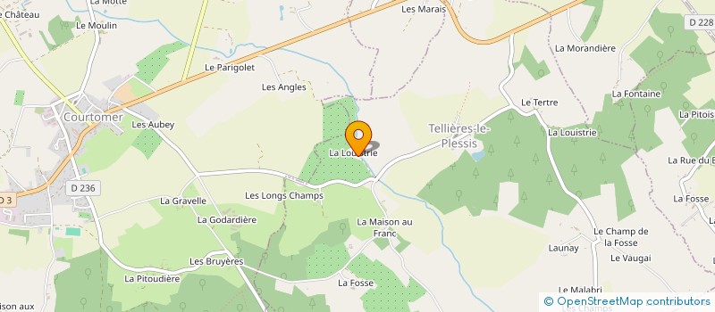 localisation de l'entreprise MONSIEUR GERARD GROC à TELLIERES-LE-PLESSIS
