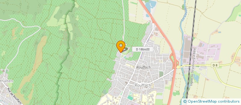 localisation de l'entreprise MONSIEUR GERARD GROSS  ROUFFACH