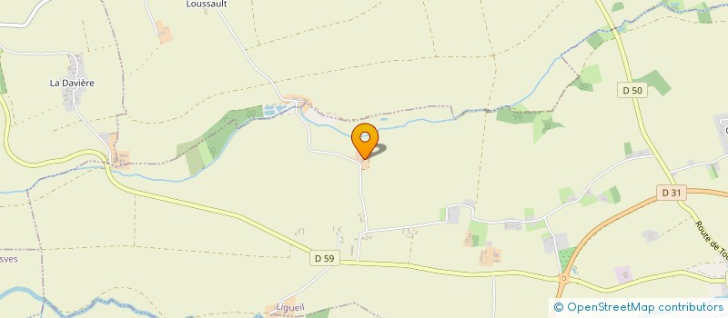 localisation de l'entreprise MONSIEUR GERARD GUELLERIN  LIGUEIL