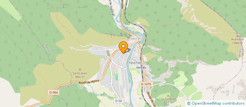 localisation de l'entreprise MONSIEUR GERARD GUERVILLY  SERRES