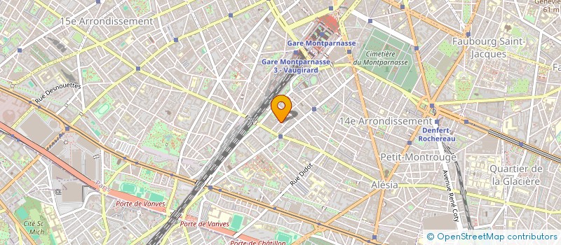 localisation de l'entreprise MONSIEUR GERARD GUEZ  PARIS