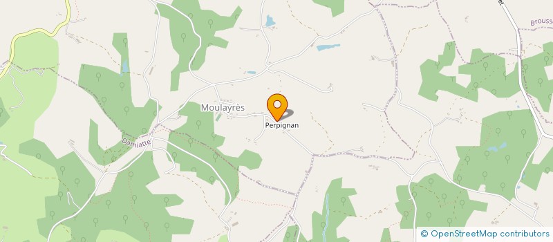 localisation de l'entreprise MONSIEUR GERARD GUIBBAUD  LASGRAISSES