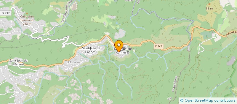 localisation de l'entreprise MONSIEUR GERARD GUILBAUT à FREJUS