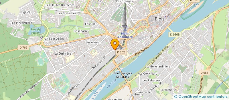 localisation de l'entreprise MONSIEUR GERARD GUILLAUME  BLOIS