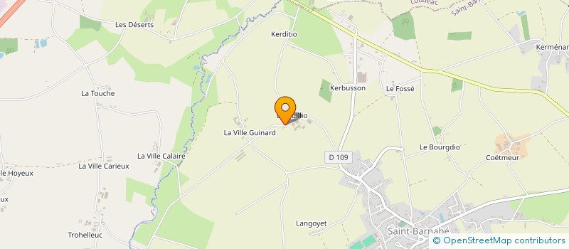 localisation de l'entreprise MONSIEUR GERARD GUILLOT  SAINT-BARNABE