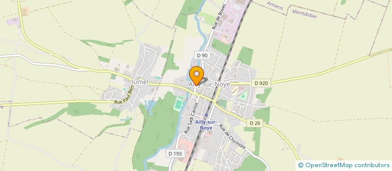 localisation de l'entreprise MONSIEUR GERARD GUILLOUARD à AILLY-SUR-NOYE