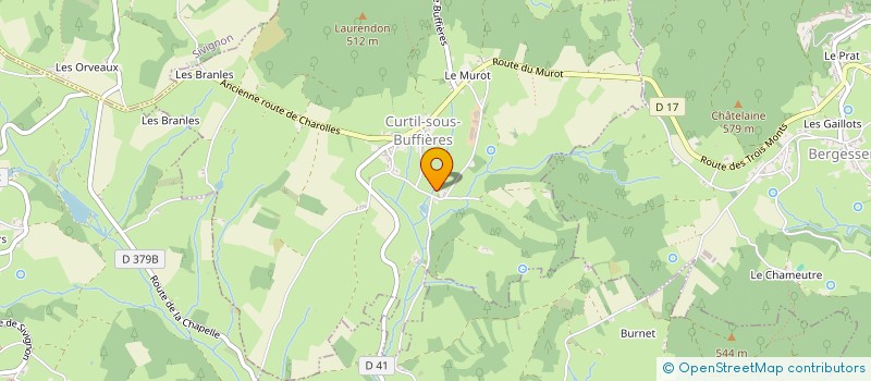 localisation de l'entreprise MONSIEUR GERARD GUILLOUX  TRIVY