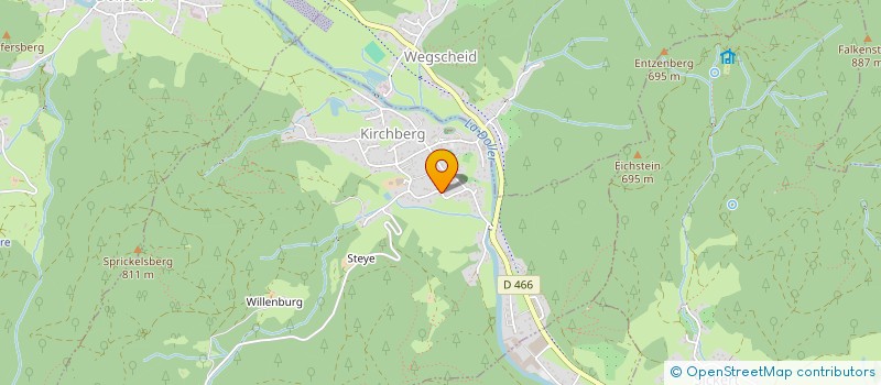 localisation de l'entreprise MONSIEUR GERARD GULLY  KIRCHBERG