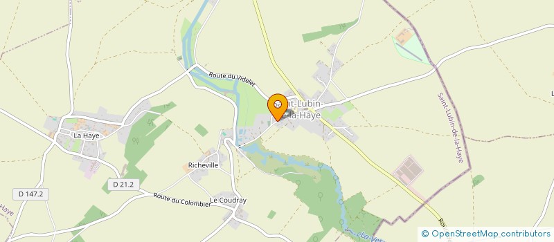 localisation de l'entreprise MONSIEUR GERARD GURGET-GREY à SAINT-LUBIN-DE-LA-HAYE