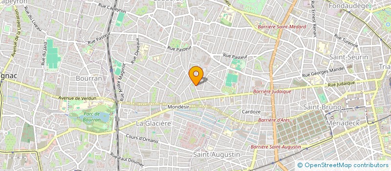 localisation de l'entreprise MONSIEUR GERARD GUTIERREZ  BORDEAUX