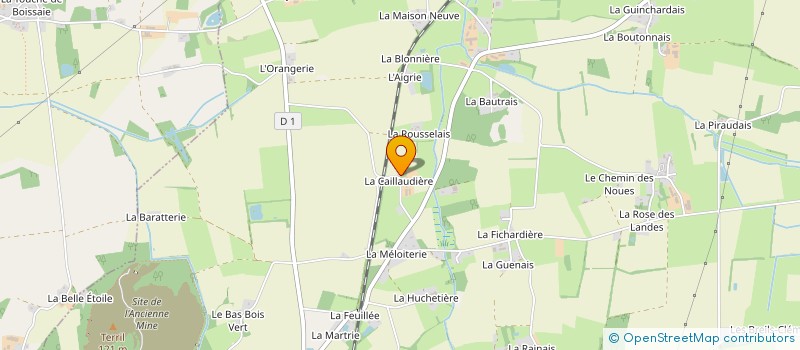 localisation de l'entreprise MONSIEUR GERARD HAMON  ABBARETZ