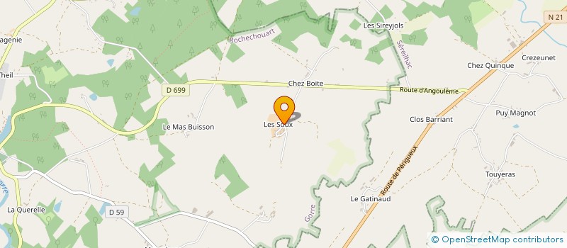 localisation de l'entreprise MONSIEUR GERARD HAMON à GORRE