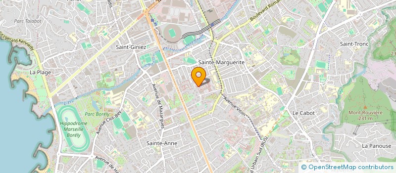 localisation de l'entreprise MONSIEUR GERARD HASSOUN à MARSEILLE