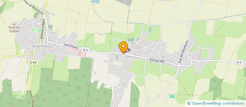 localisation de l'entreprise MONSIEUR GERARD HAVEZ  HERY