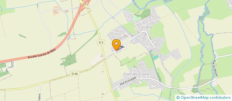 localisation de l'entreprise MONSIEUR GERARD HAZOTTE  SAILLY-ACHATEL