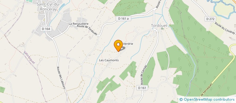 localisation de l'entreprise MONSIEUR GERARD HELAINE à VALORBIQUET