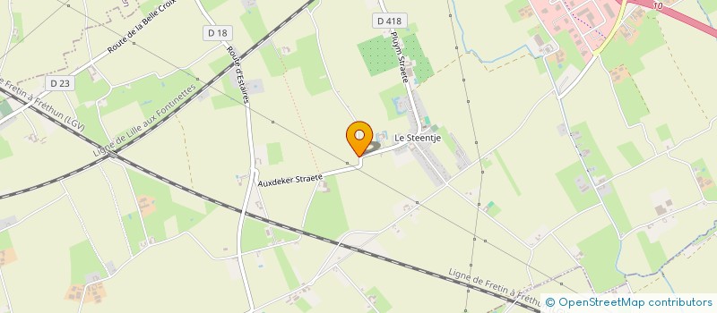 localisation de l'entreprise MONSIEUR GERARD HENNION à BAILLEUL