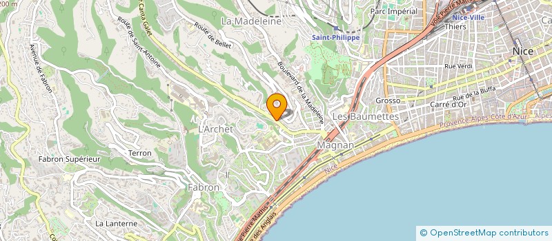 localisation de l'entreprise MONSIEUR GERARD HENRY à NICE