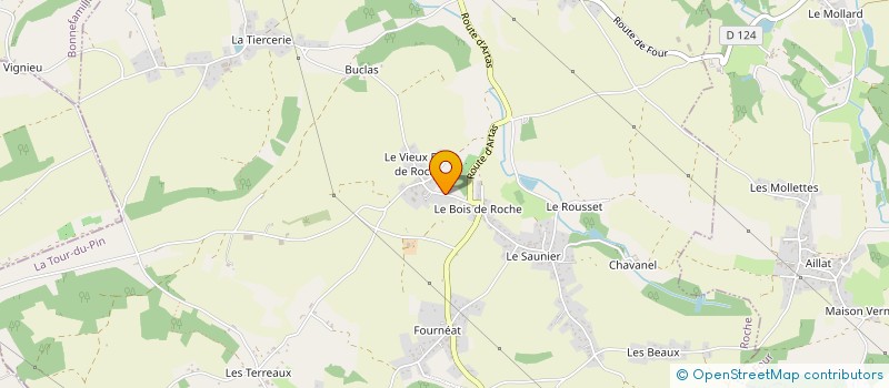 localisation de l'entreprise MONSIEUR GERARD HERAUD  ROCHE