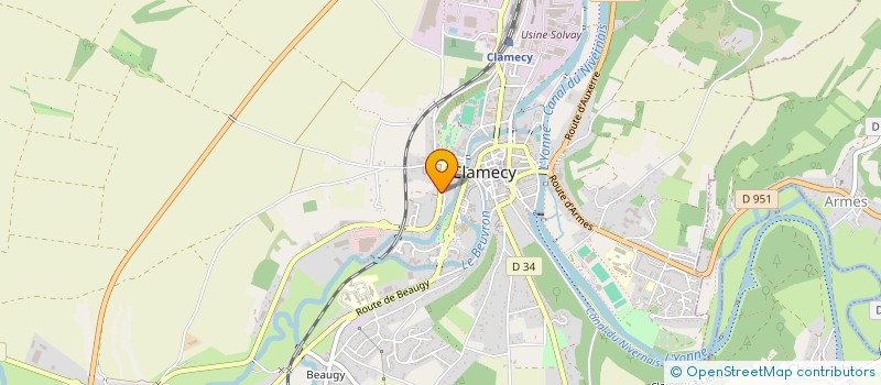 localisation de l'entreprise MONSIEUR GERARD HISQUIN  SURGY