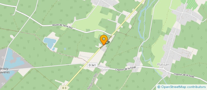 localisation de l'entreprise MONSIEUR GERARD HOLZ  GAILLAN-EN-MEDOC