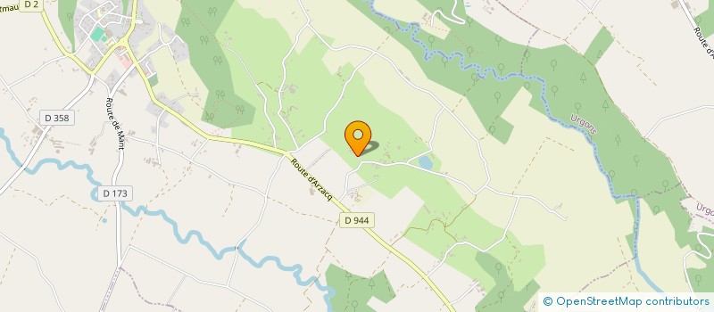 localisation de l'entreprise MONSIEUR GERARD HONTANG  SAMADET