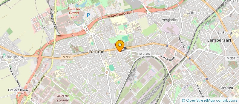 localisation de l'entreprise MONSIEUR GERARD HORNAIN à LILLE
