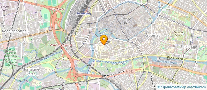 localisation de l'entreprise MONSIEUR GERARD HRODEJ à STRASBOURG