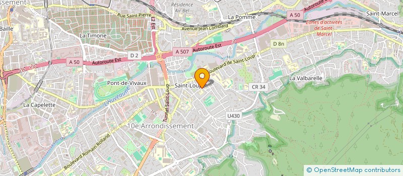 localisation de l'entreprise MONSIEUR GERARD HUBERT à MARSEILLE